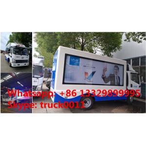 best price new customized Mobile LED advertising truck for VIVO Mobile Phone for sale, FAW P6 LED billboard truck