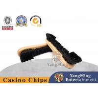 China Baccarat Blackjack Poker Game Desktop Dust Particle Log Color Cleaning Brush on sale