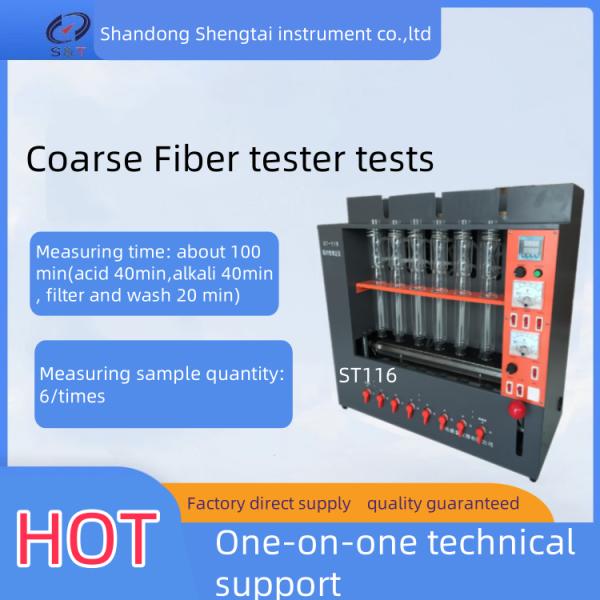 China L'équipement de essai des instruments ST116 de nourriture pour la détermination crue de fibre sont conformes aux normes GB/T5515 et GB/T6434 wholesale