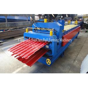 China Hydraulic Cutting Metal Roll Forming Machine Double Layer For Roof supplier