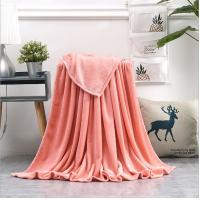 China Anti-Static Super Soft MINI SIZE Microfiber Flannel Fleece Throw Blanket for Babies on sale