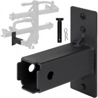 China Hitch Wall Mount 2 Inch Garage Bike Storage Trailer Rack for Snowboards and Bicycles on sale