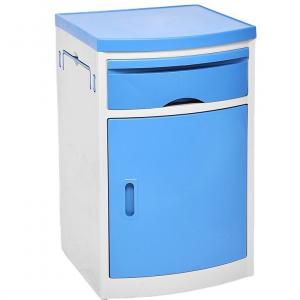 China Medical ABS Thickened Plastic Hospital Bedside Cabinet in Customized Color for General supplier
