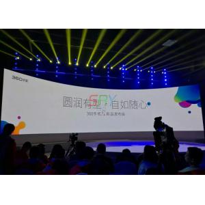 2.5mm Curved LED Screens Pixel Pitch All Format Stage Background LED Display