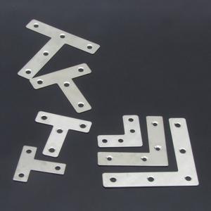 One line L shaped Metal Stamping Parts Thickened Stainless Steel Fittings