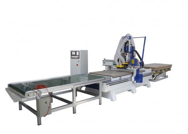 Auto Feeding CNC Engraving And Cutting Machine / Cnc Metal Engraver 380V/50HZ