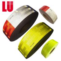 China DOT Class 2 Reflective Tape Safety Red / White Adhesive Set  2 X 150'' on sale