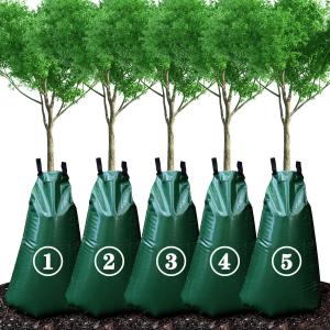 Tree Watering Bag, 20 Gallon Slow Release Watering Bag for Trees, Tree Irrigation Bag Made of Durable PVC Material