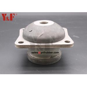 Black Rubber Vibration Isolator Mount Resistance To Ozone CE