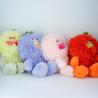 China Red Exploding Tomato Monster Plush Toy With Sausage Mouth 15cm-50cm Low MOQ wholesale