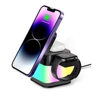 China Wireless Charging Night Light For Smart Watch Earphone Cellphone - X549 Magnetic Charger on sale