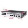 12ポートネットワークスイッチ 370W PoE予算と 520Gbps/5.2Tbps スイッチ容量 2.22KG