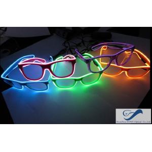 China Popular El Wire Glasses Diffraction Effect Lens For Watching Fireworks supplier