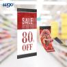 Repositionable On All Smoothly Surface Wall Mounted Adhesive Sign Holder No Magnet