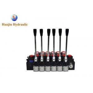 Mobile Directional Valves Dcv 200 Sectional 6 Levers Spring Centered Valves For Construction And Earth Moving Machines