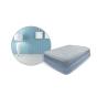 Light Blue Deluxe Twin Size Inflatable Air Mattress Queen Size Inflatable