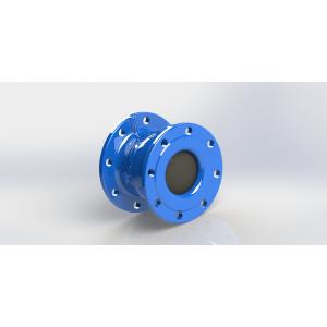 PN10 PN16 Soft Sealed Non Slam Check Valve Flange Ductile Iron