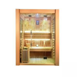 Da sauna interna da sala de vapor da casa sauna de madeira do vapor do ozônio