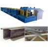 China Ajustable Size 80 - 300 mm Z Purlin Roll Forming Machine Roofing Usage wholesale