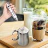 DC 5V USB Rechargeable Milk Coffee Frother , 3 Modes Wireless Foam Egg Frother