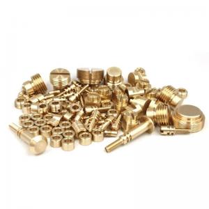 Engrave CNC Brass Parts Multifunctional Durable Brass Spare Parts