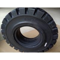 China LK301 Patten 6.50 10 Solid Forklift Tires , Solid Rubber Tires For Forklifts on sale