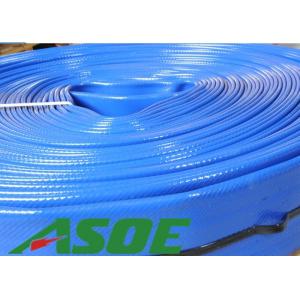 BASF Polyurethane Blue Layflat Hose Water Pump Discharge Hose 60 Feet Lightweight