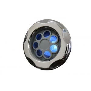 China 5” LED Style Pulsating Stream Massage Hot Tub Jets With Stainless Steel Cover For SPAS supplier