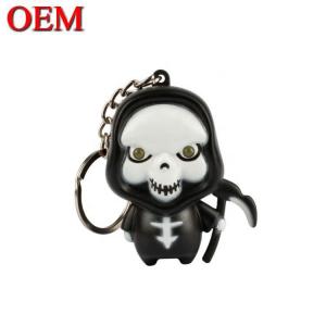China OEM Logo Soft PVC 3D Keychain Custom Animal Keychain Figure High Quality Ecofriendly Key Chains supplier