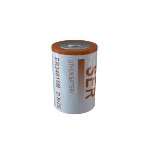 ER34615M 3.6V D Size LiSOCL2 Batteries Spiral High Drain Lithium Thionyl Chloride Battery