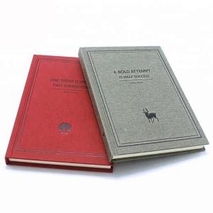 China Hardcover Custom Printed Notebooks  , Personalized Custom Journal Printing supplier