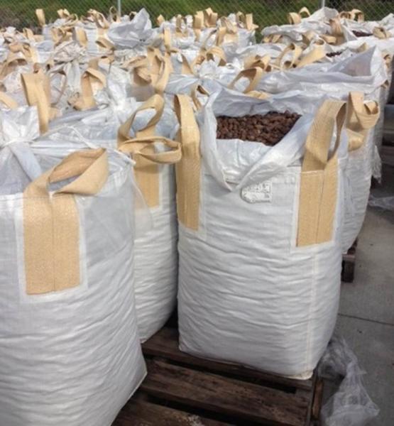 firewood / pellets big 1 Ton Bulk Bags , Mining Industry pp container bag