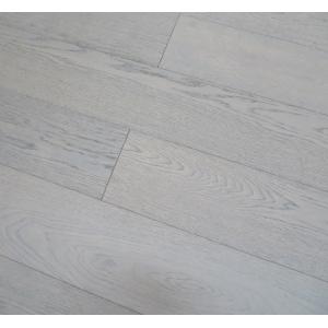 dark gray European Oak multi ply wood flooring with character grade