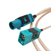 China Coaxial Pigtail FAKRA Extension Cable Lightweight For Car GPS Antenna on sale