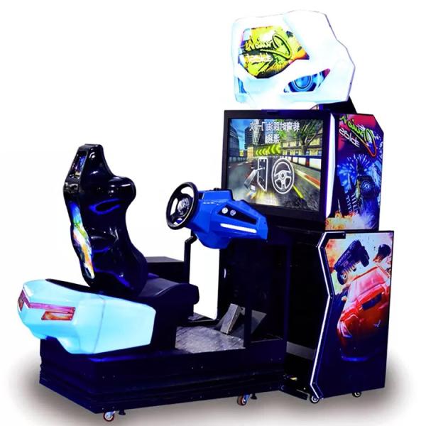 42LCD Dynamic Car Racing Game Machine Immersive With Humanity Design