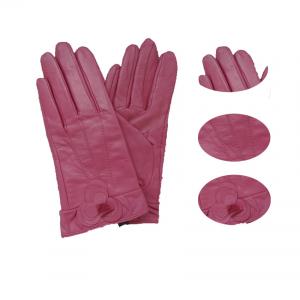 China The queen of quality sheepskin women leather gloves wholesale