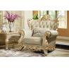 Luxury Classic French design of Living room Sofa sets 1+2+3 used Beech wood fame