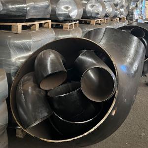 90° Degree Carbon Steel Oil Pipe Fitting For Oil And Gas Pipeline Construction