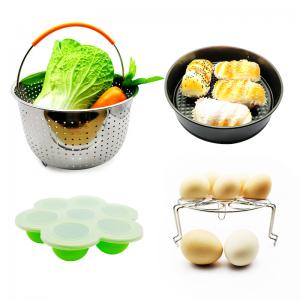Feel free to combine 10 Piece Accessories Kits Compatible Springform Pan, Egg Rack, Egg Bites Mold, Oven Mitts, Bowl Clip