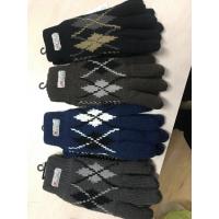 China 3M thinsulate Jacquard acrylic gloves for winter--Mens outside gloves with for sale