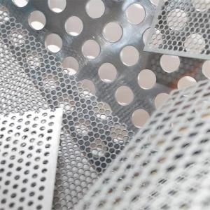 Silver Perforated Aluminum Mesh Sheet 0.2x0.8m 1x2m 1x20m Round Square Cross Leaf Holes