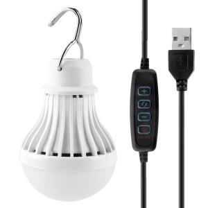 5W 7W 10W Dimmable LED Light Bulbs USB Three Colors Hook Design