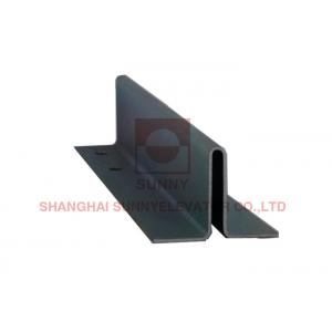 Elevator Machined Guide Rail / Hollow Guide Rail Elevator Parts Guiding System