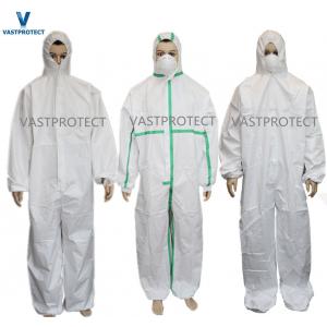 Wholesales Disposable Nonwoven PP SMS Microporous Protective Clothing for Security