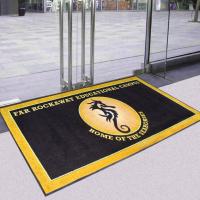 China Personalized PA6.6 Pile Welcome Door Mat Anti Slip With 1.5mm Back on sale