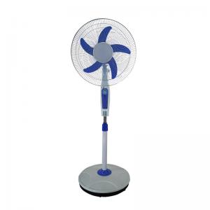Low Noise 12V Rechargeable Adjustable Floor Fan With DC Brush Motor