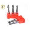 Wear Resistance CNC Cutting Bits , Solid Carbide Roughing End Mills For Aluminum
