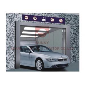 2 Doors 0.5m/S MRL Commercial Car Parking Elevator Cabin Automobile Lift