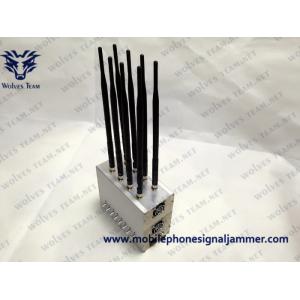 Cooling Fans All Cell Phone Signal Jammer GSM 3G 4G 5G Jammer Multi Bands Omni-directional Antenna