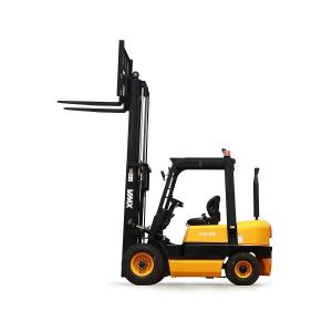 China Industrial Electric Reach Forklift 2 Ton Fork Lift Truck 3m 2 stage Duplex Mast supplier